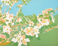 Fairfield Porter Apple Blossoms I Lithograph, Signed AP - Sold for $2,210 on 05-25-2019 (Lot 442).jpg